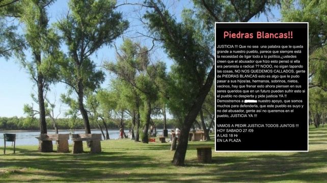 Hay un menor de 15 años imputado por el abuso ocurrido en la zona cercana al camping Pirayú en Piedras Blancas. Exigen justicia con una marcha&nbsp;