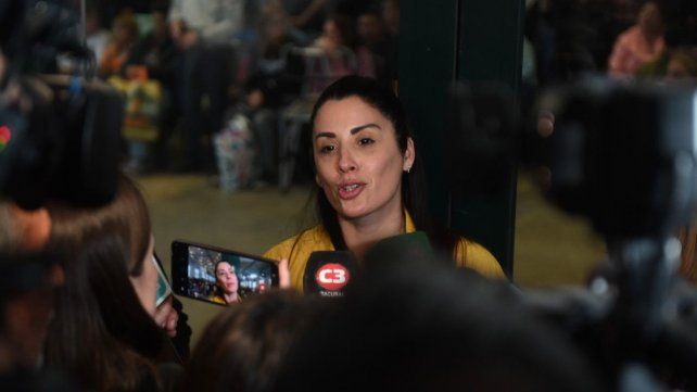 Leda Bergonzi, la rosarina a la que le atribuyen dones sanadores.