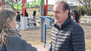 Carlos Pighin ponderó los trabajos que se realizan en la ruta provincial Nº 18.