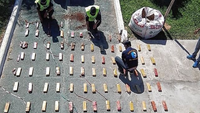 Narcotráfico: secuestraron droga que ingresaba a Entre Ríos