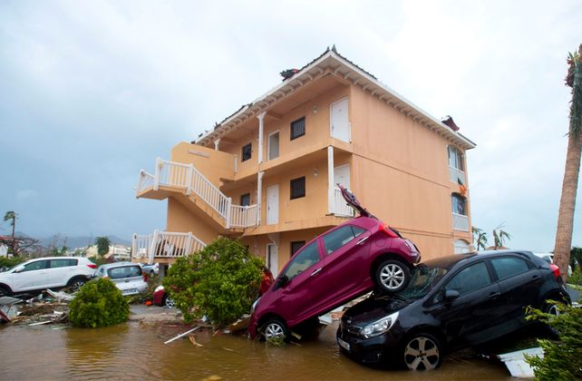 El huracán Irma destruyó el 95% de la Isla de San Martín