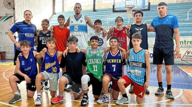 Echagüe organiza jornadas de tecnificación en básquet.