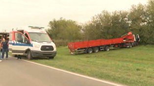 Murió uno de los camioneros que habían chocado por la mañana en la ruta 14