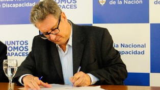 Pablo Di Liscia fue designado como nuevo secretario de Discapacidad tras la salida de Vilches