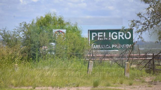 Aseguran que con los nuevos desbarrancamientos la antena quedó