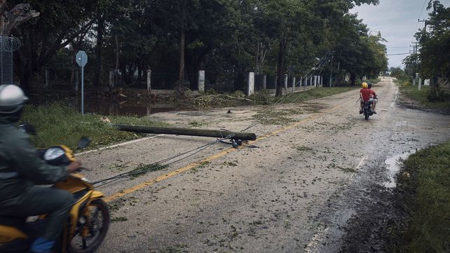 Impactantes imágenes del paso del huracán Delta por Cancún y Playa del Cármen