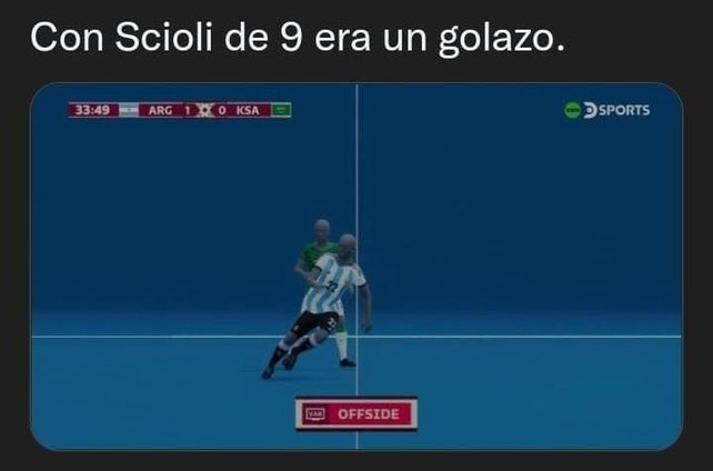 Los memes, lo único que hizo que los hinchas se rían tras la derrota con Arabia