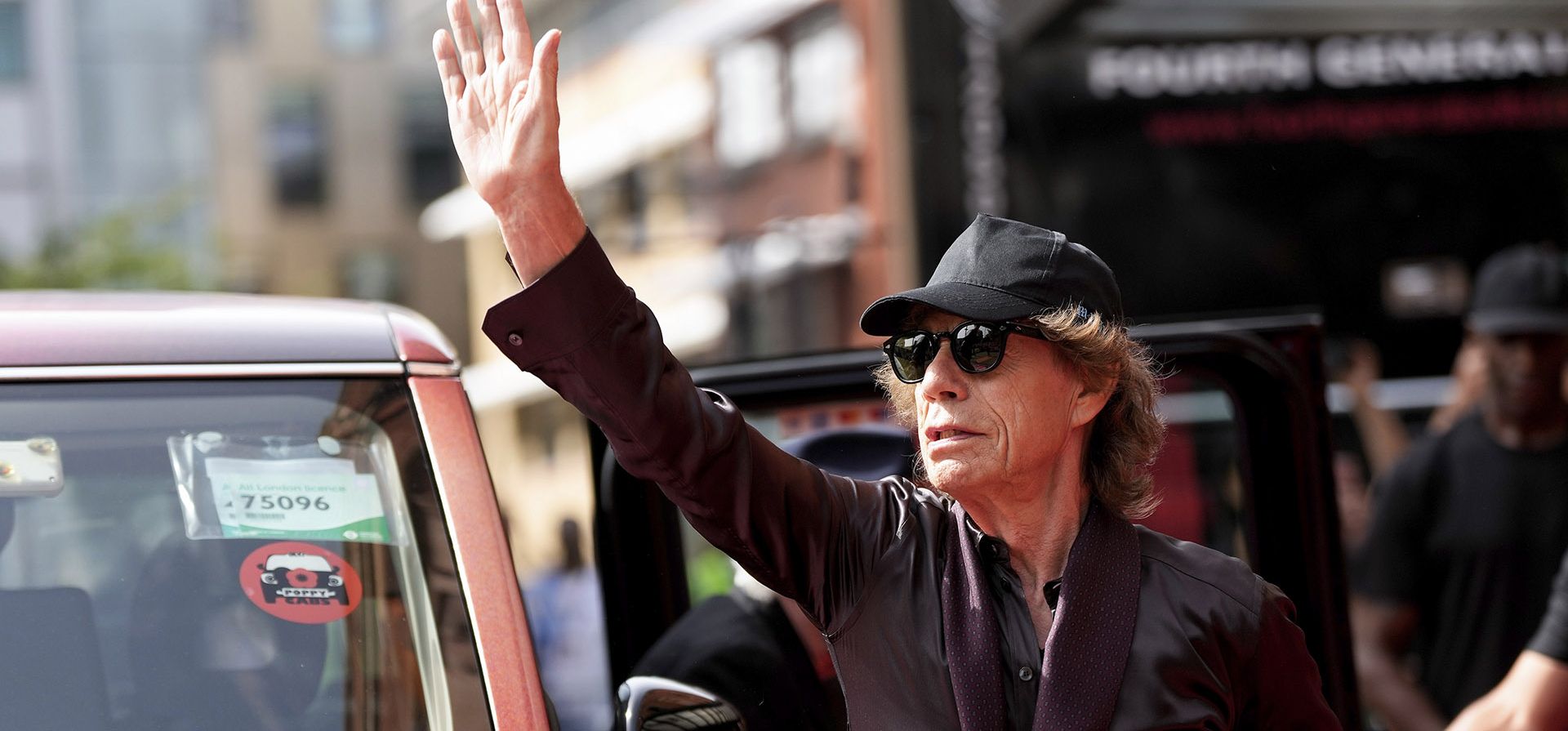 Mick Jagger llega al evento de lanzamiento de los Rolling Stones Hackney Diamonds, el miércoles 6 de septiembre de 2023 en Londres. (Scott Garfitt/Invisión/AP) Mick Jagger llega al evento de lanzamiento de los Rolling Stones Hackney Diamonds, el miércoles 6 de septiembre de 2023 en Londres. (Scott Garfitt/Invisión/AP)