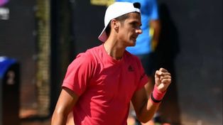 Coria, nacido en Rosario y ubicado en el puesto 91 del ranking mundial de la ATP.