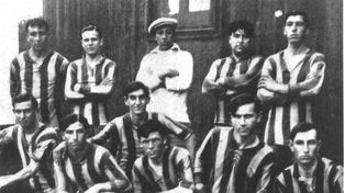 Central en 1915. Los canallas le ganaron los dos clásicos a Newell’s por 6 a 0 marcando una supremacía histórica esos años.