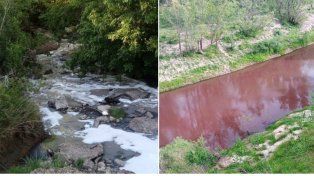 Arroyos Crespo y El Espinillo afectados por efluentes industriales