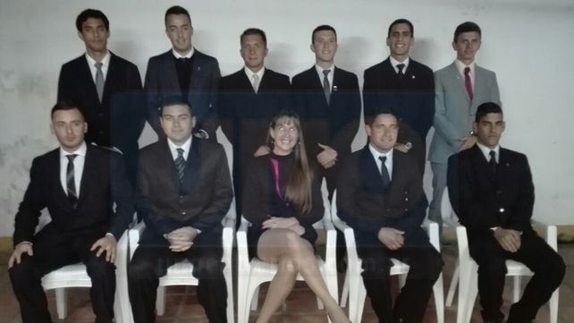 Parte de los integrantes de la lista de méritos.