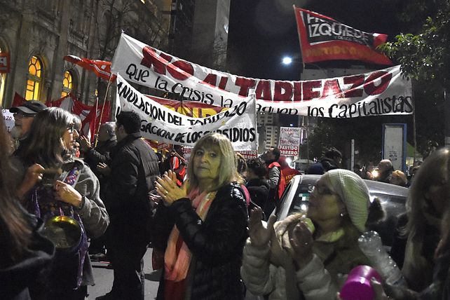 El ruidazo en Bahía Blanca.