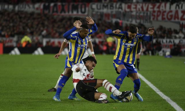 En mayo, Central visitó al River del Chacho Coudet y fue triunfo para el equipo millonario.