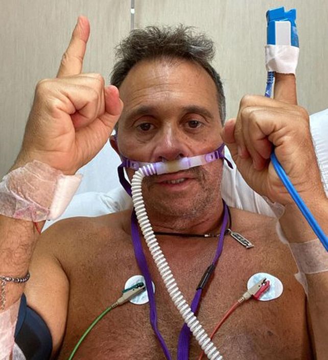El periodista agradeció el apoyo que le llega a través de las redes sociales y habló sobre su salud.
