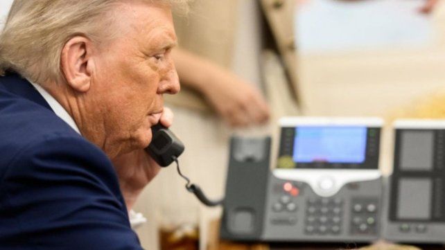 El presidente de Estados Unidos Donald Trump se comunicó con Delcy Rodríguez