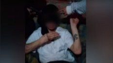 Los captores mandaron una foto de la víctima a su padre. Los captores mandaron una foto de la víctima a su padre.