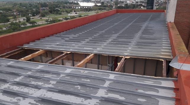 La UNL trabaja en reparar los daños materiales causados por el temporal