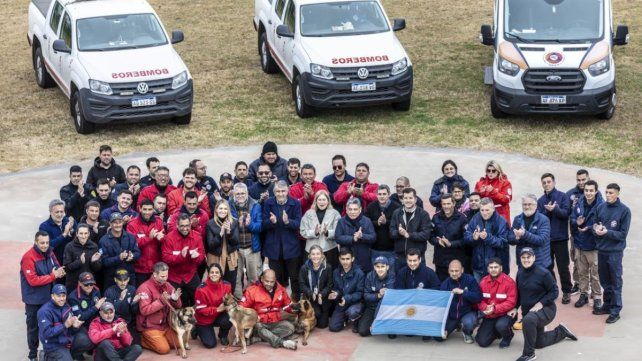 Los 40 brigadistas que viajaron a Venezuela