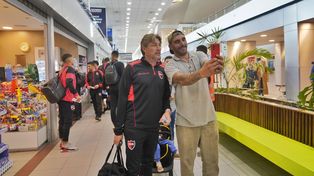 El Gringo Heinze siempre es el más requerido por los hinchas.