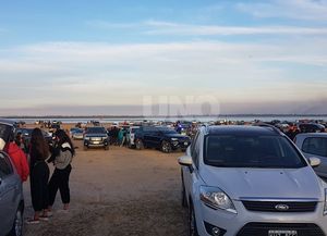 Descontrol en Playa Norte y El Chaquito: fiestas y carreras