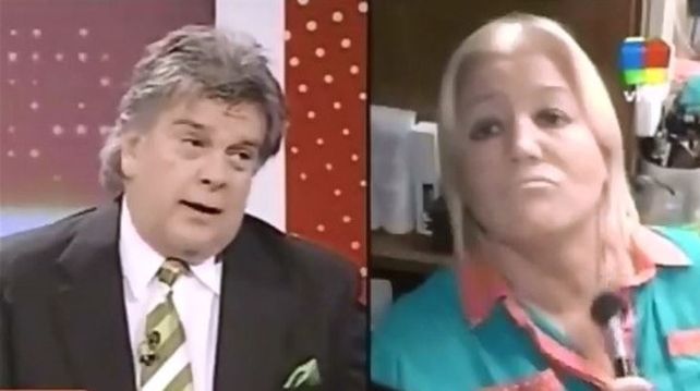 En medio de la entrevista