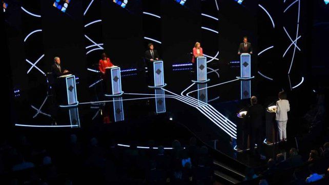 El segundo debate presidencial obligatorio hacia las elecciones del domingo 22 tuvo lugar en la Facultad de Derecho