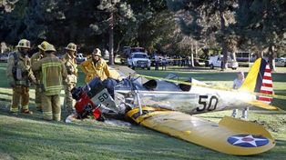 Harrison Ford se recupera de las heridas provocadas por un aterrizaje forzoso
