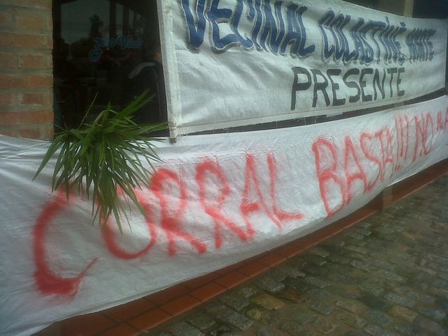 Los vecinos de Colastiné Norte se concentraron y exigen respuestas