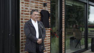 El presidente de Newells, Ignacio Astore.