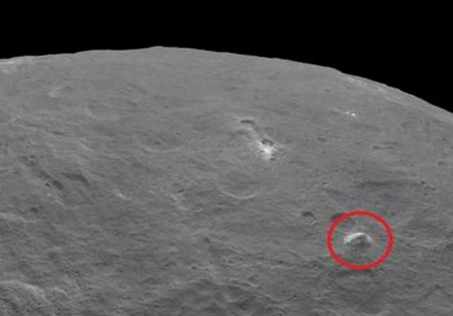 Ceres. A la derecha
