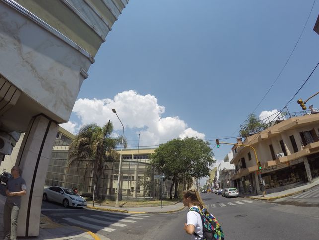 Así está el cielo en Paraná. Foto UNO Juan Manuel Kunzi.&nbsp;