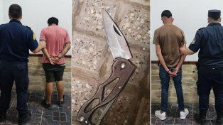 Dos detenidos en La Paz por apuñalar a un joven en un boliche.