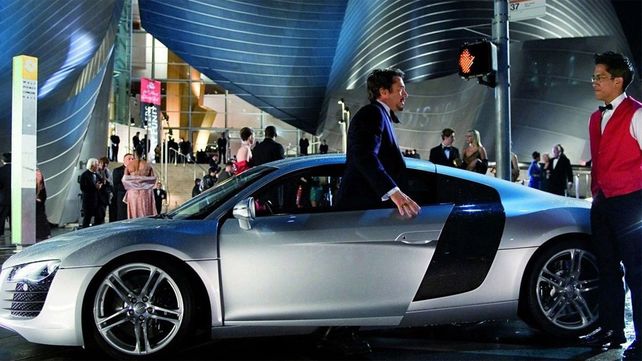 Audi R8 Spyder&nbsp;que condujo el personaje Tony Stark en la película Iron Man