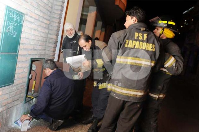 Pánico en barrio Centro por posible pérdida de gas natural