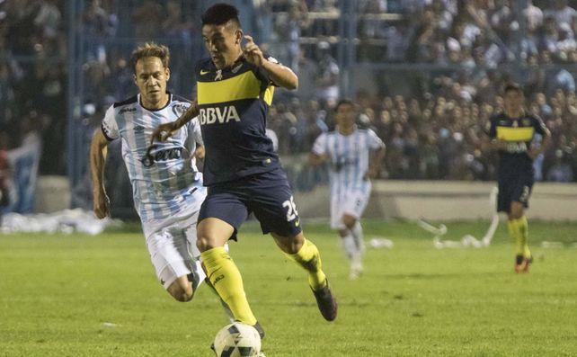 En un vibrante partido, Boca y Atlético Tucumán empataron 2 a 2