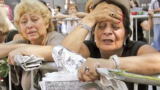 Una multitud despide a Sandro en el Congreso de la Naci&oacute;n