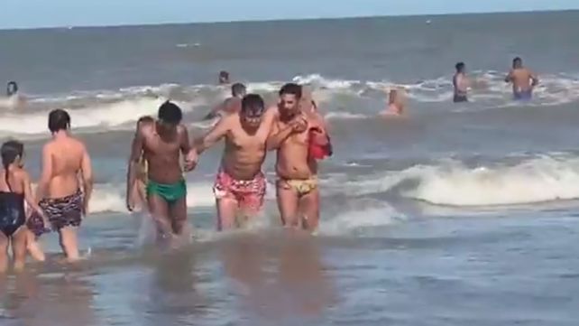 El Fan de Wanda dijo que casi se ahoga en San Bernardo