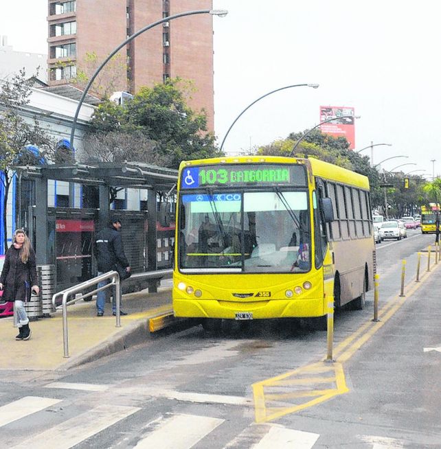 Metrobus. El primer tramo implementado transita por avenida Alberdi.