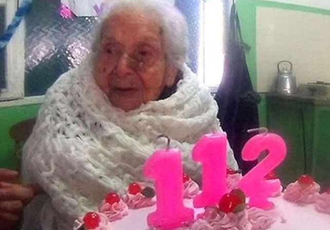 Virginia es la mujer más anciana de la Argentina