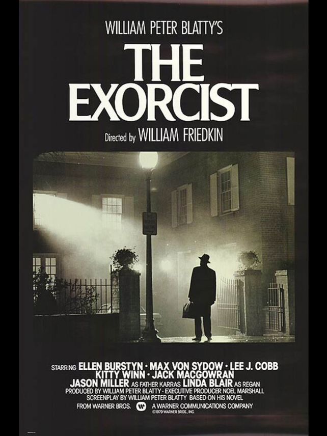 El inolvidable afiche original de “El exorcista”
