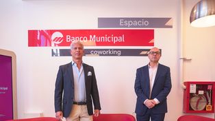 Banco Municipal inauguró un coworking en La Favorita