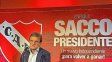 Enrique Sacco presentó su candidatura a la presidencia en Independiente