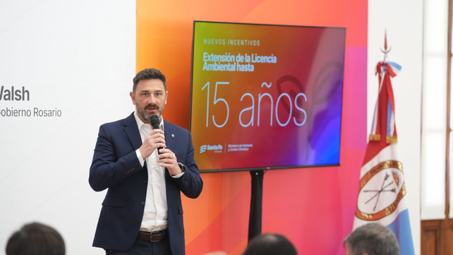 El ministro de Ambiente y Cambio Climático de la Provincia