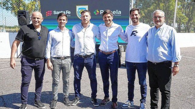 Pullaro presentó la modernización del autódromo Ciudad de Rafaela.