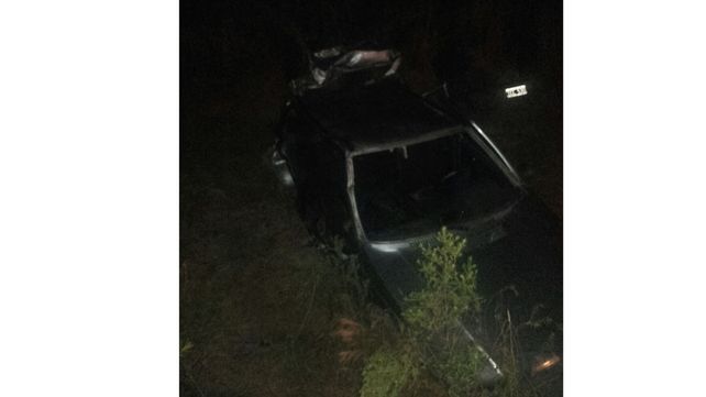 Una niña y dos mujeres fueron hospitalizadas tras volcar un auto en la ruta nacional 14