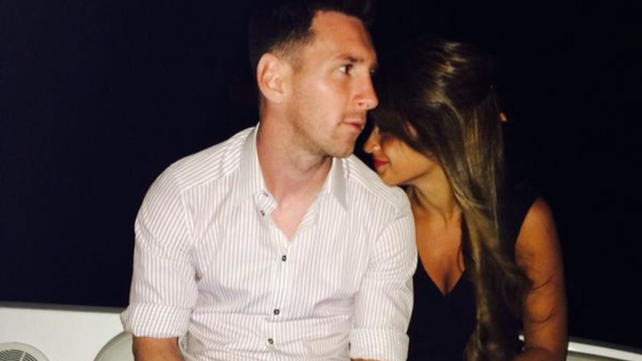 Messi y Antonela Roccuzzo