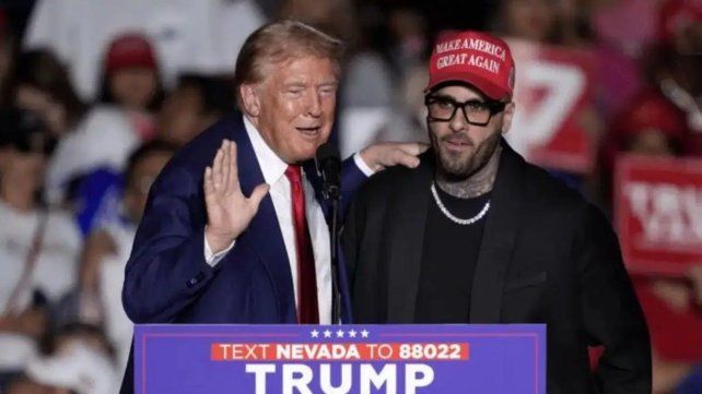 Donald Trump y Nicky Jam