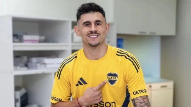 Adam Bareiro debuta con la camiseta de Boca en Copa Argentina