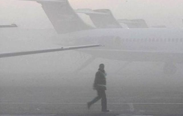 El piloto finalmente logró aterrizar ayer minutos antes de las 8 en el Aeropuerto Córdoba.